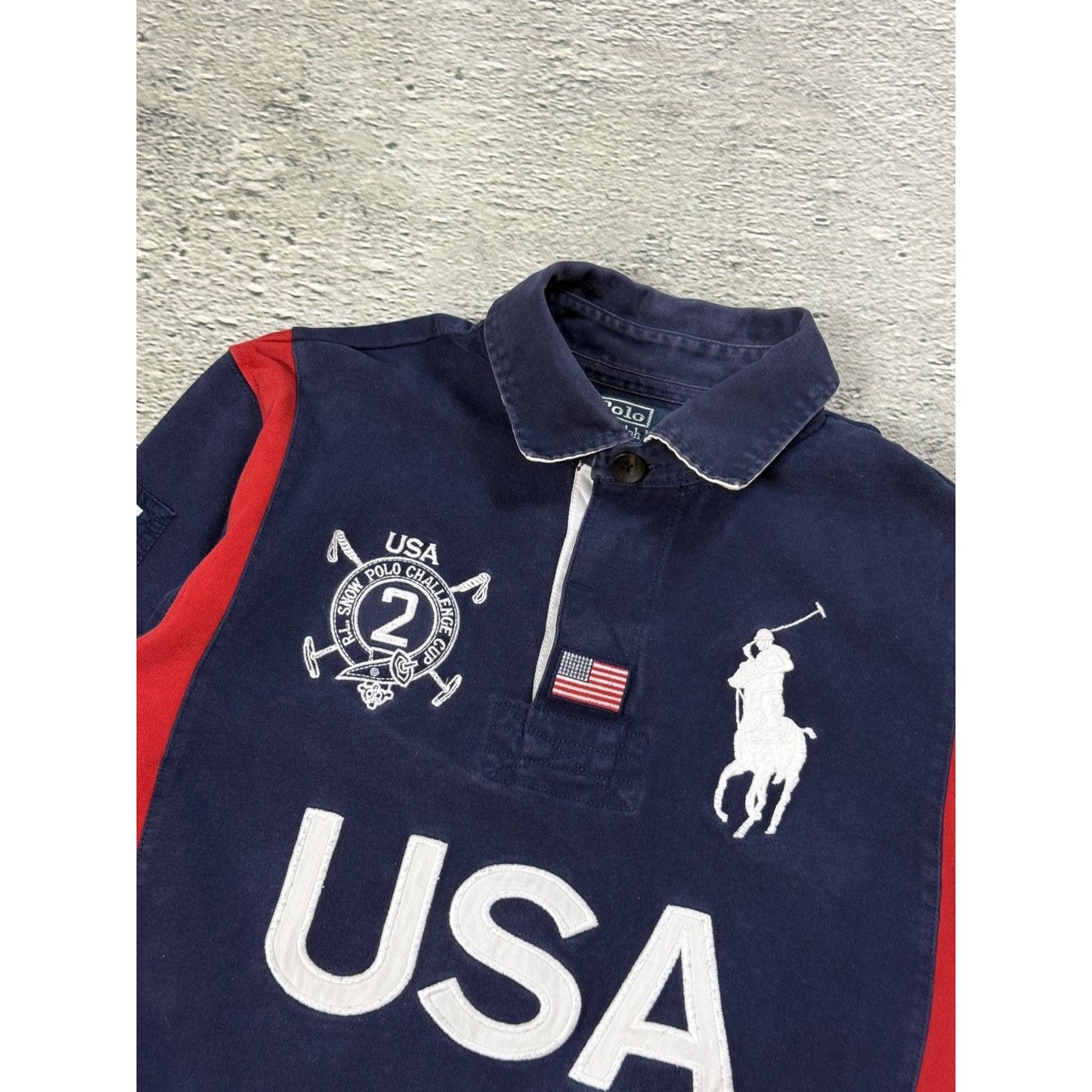 Chief Keef Polo Ralph Lauren USA big pony longsleeve