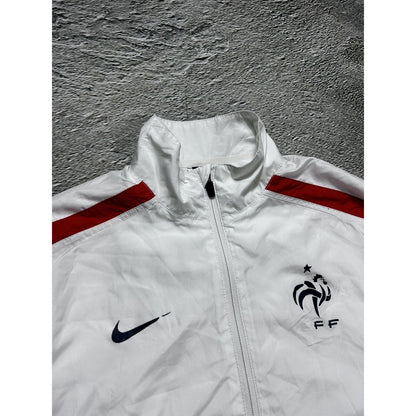 France Nike vintage white track jacket