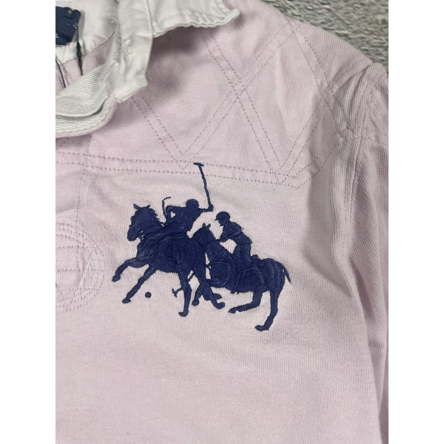 Chief Keef Polo Ralph Lauren vintage pink longsleeve
