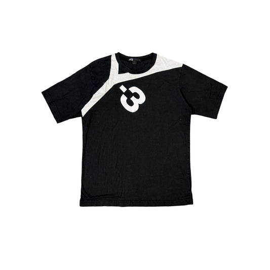 Y-3 Yohji Yamamoto adidas logo t-shirt big logo