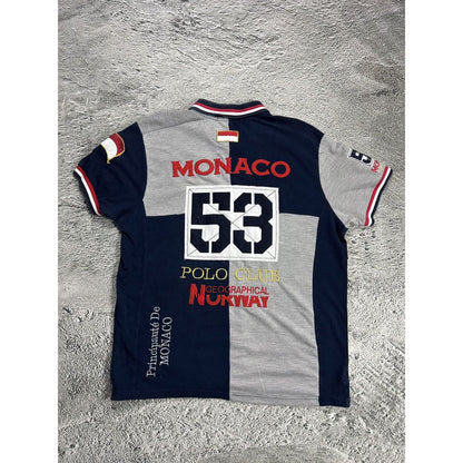 Chief Keef Polo Monaco Geografical Norway blue black