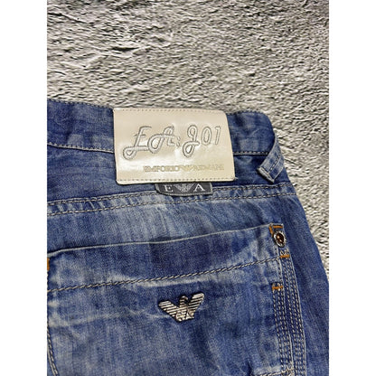 Armani vintage navy jeans straight denim pants