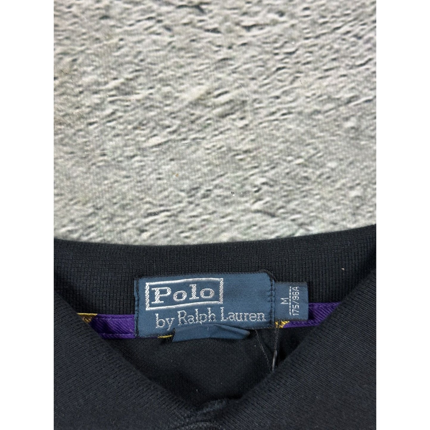 Chief Keef Polo Ralph Lauren big pony longsleeve black gold
