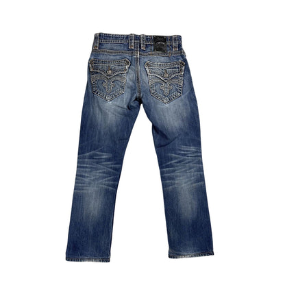 Rock Revival vintage blue jeans Y2K flared