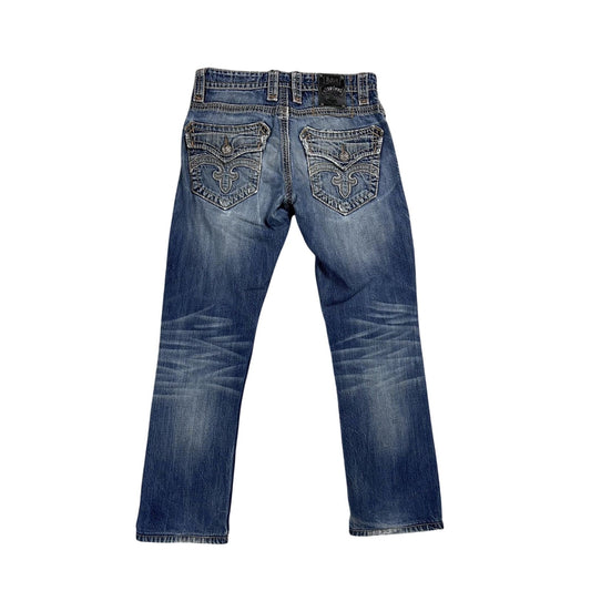 Rock Revival vintage blue jeans Y2K flared