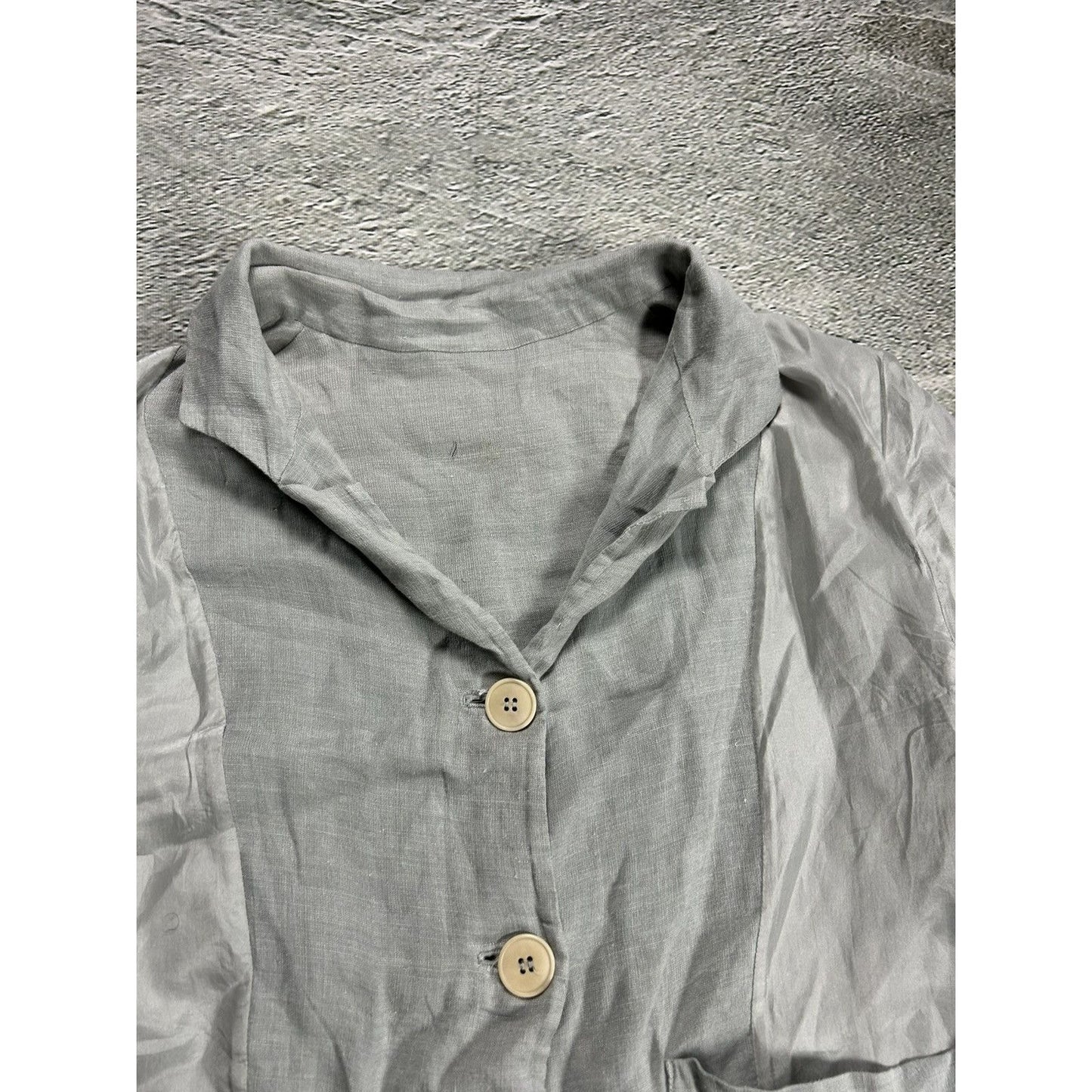Rundholz Shirt Button-up grey with pockets