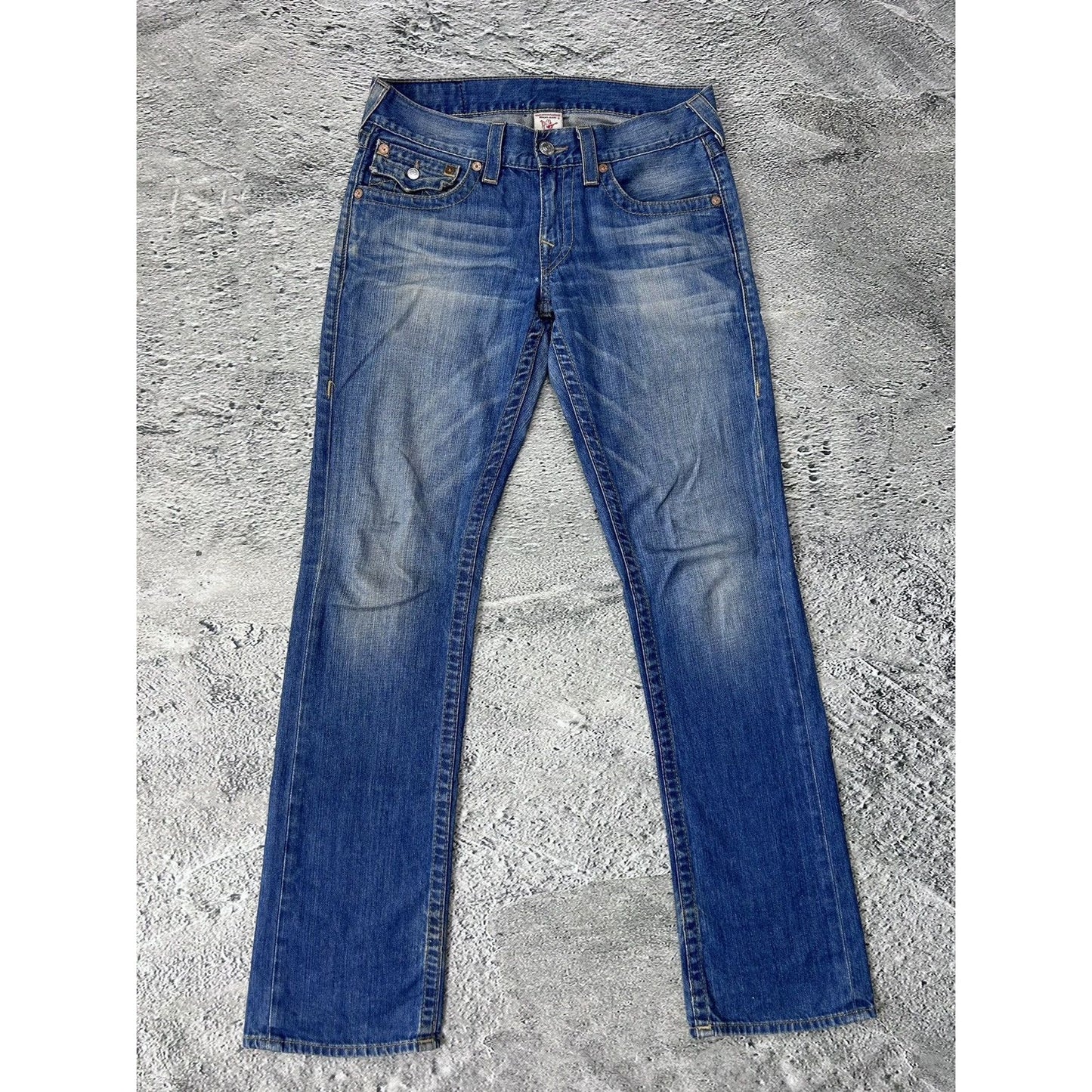 True Religion jeans vintage denim pants straight
