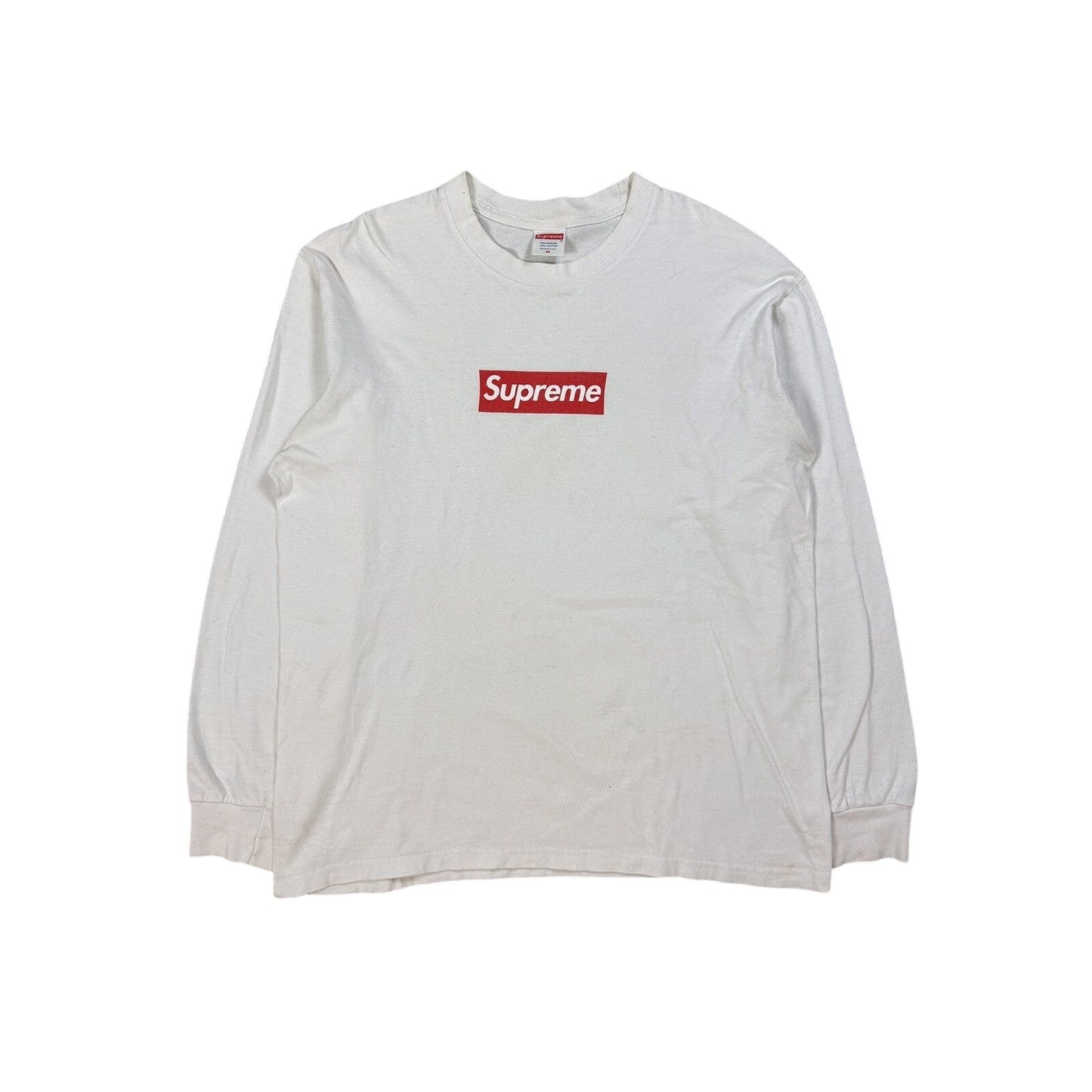 Supreme Bogo Long Sleeve Tee FW20 white