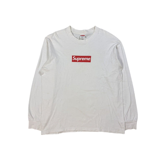 Supreme Bogo Long Sleeve Tee FW20 white