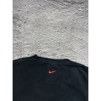 Nike TN vintage black orange sleeveless T-shirt tank top Y2K