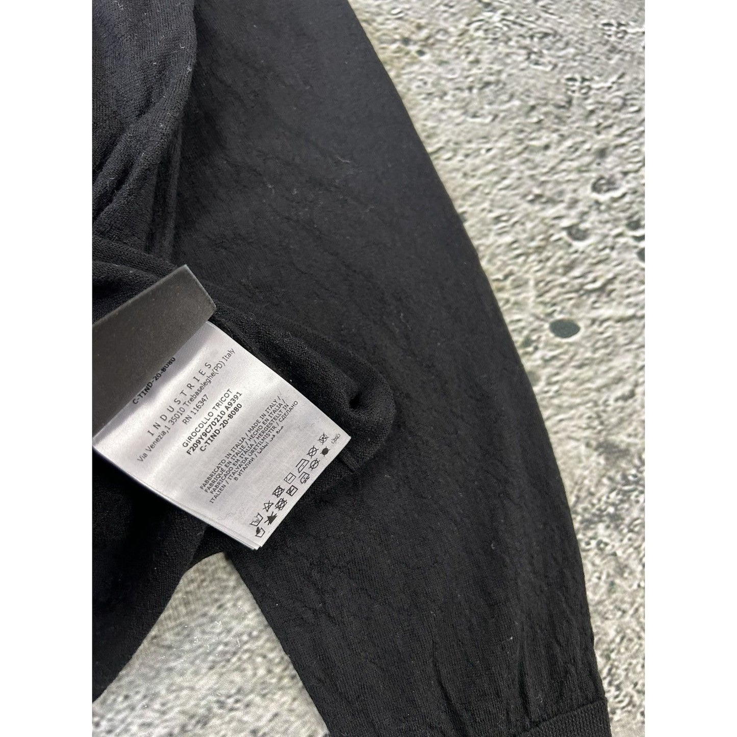 Moncler x 1017 alyx 9sm knit black sweater