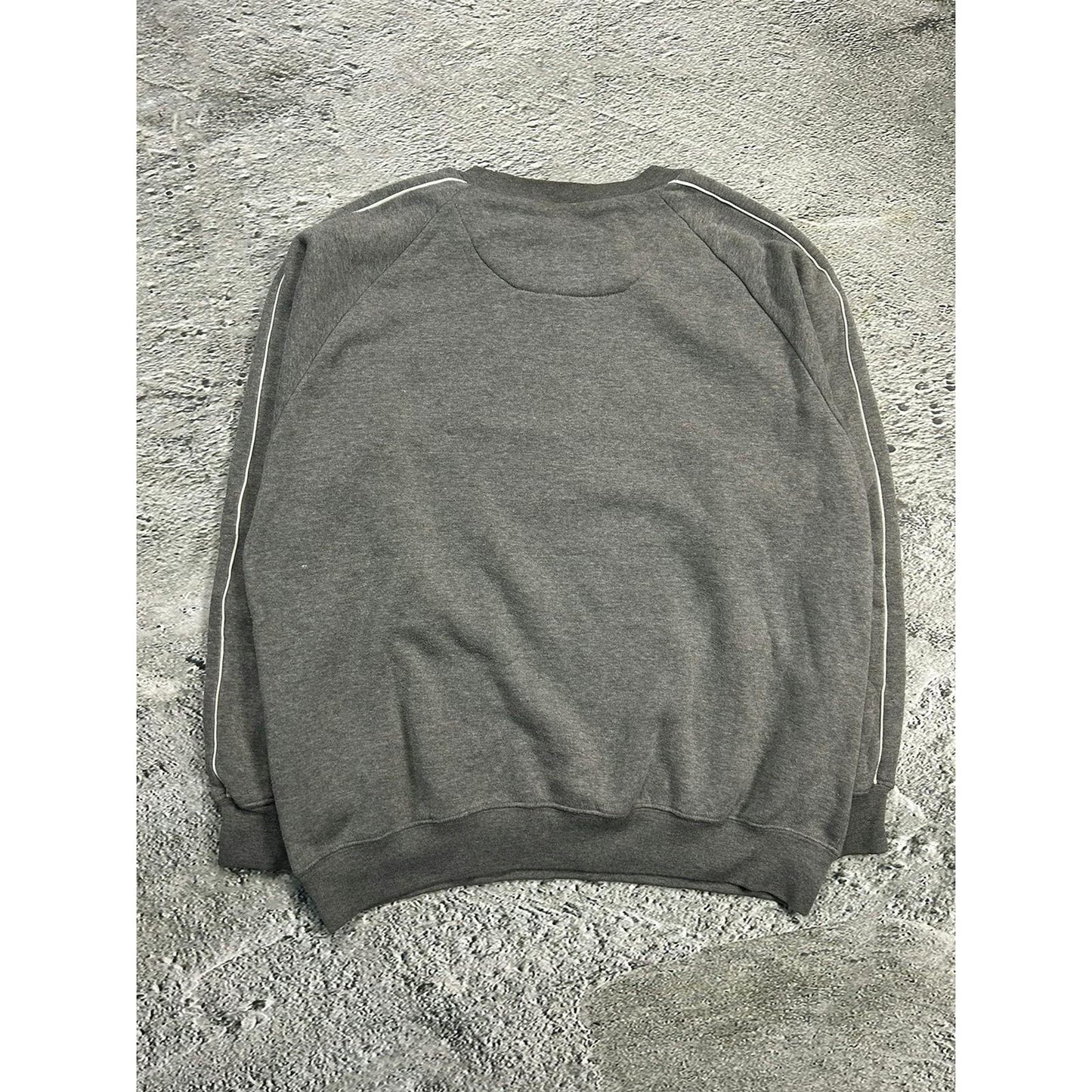 Nike vintage grey sweatshirt big swoosh 2000s