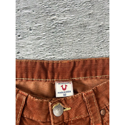 True Religion Joey jeans vintage cords corduroy pants flared