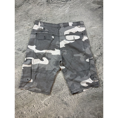 George camo gray shorts jorts y2k