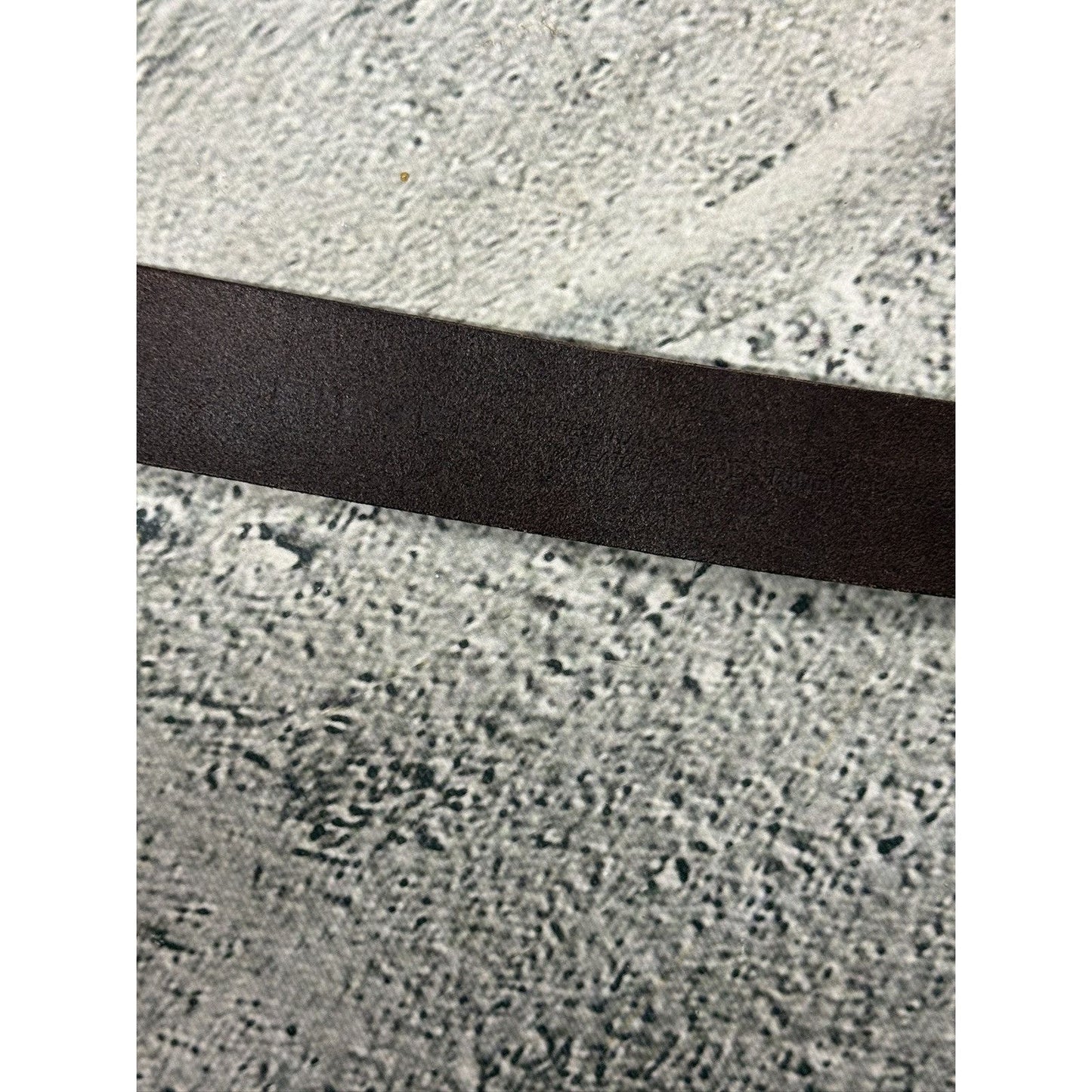 Diesel leather belt big buckle Y2K brown