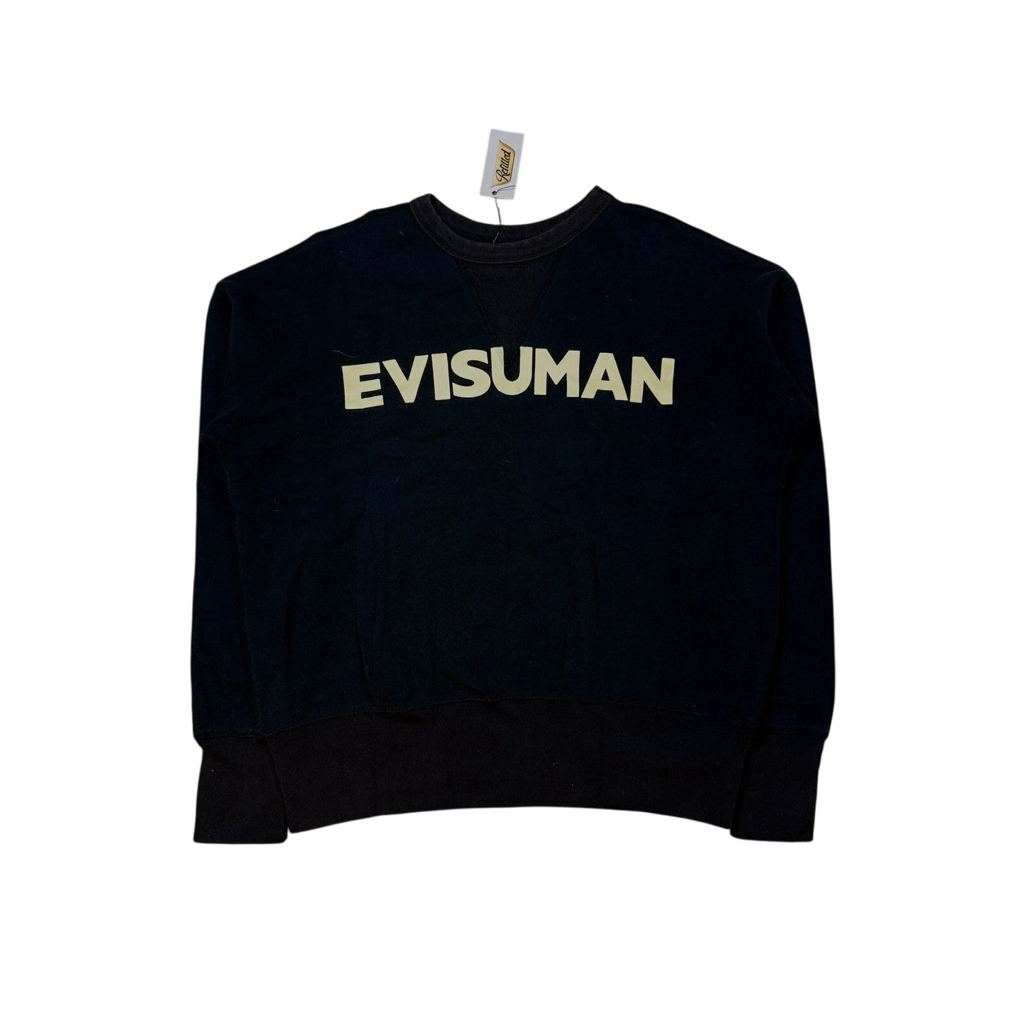 Evisu Yamane sweatshirt vintage black Evisuman big logo