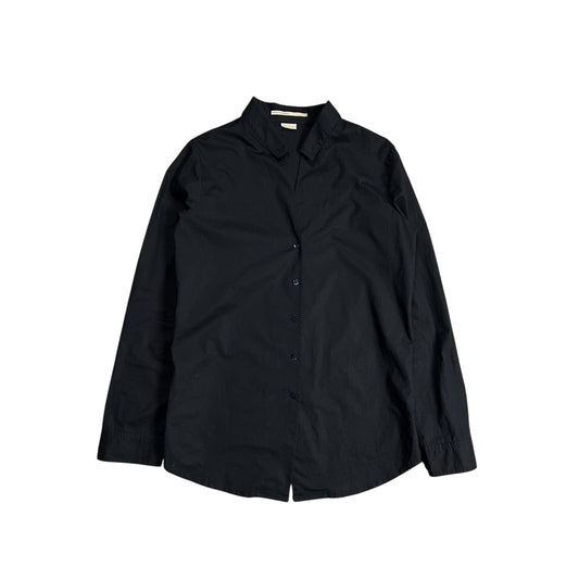 Marithe Francois Girbaud black long sleeve shirt button up