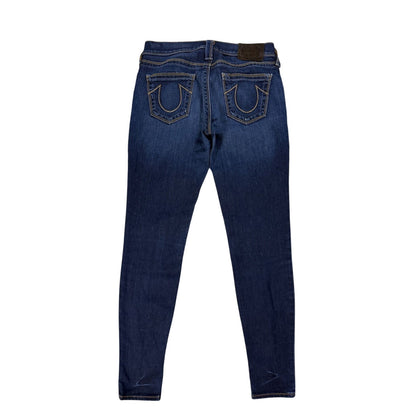 True Religion vintage skinny jeans slim Stella stitching