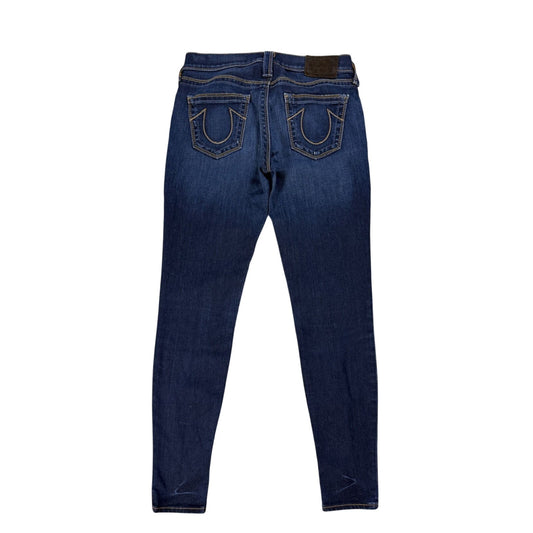 True Religion vintage skinny jeans slim Stella stitching