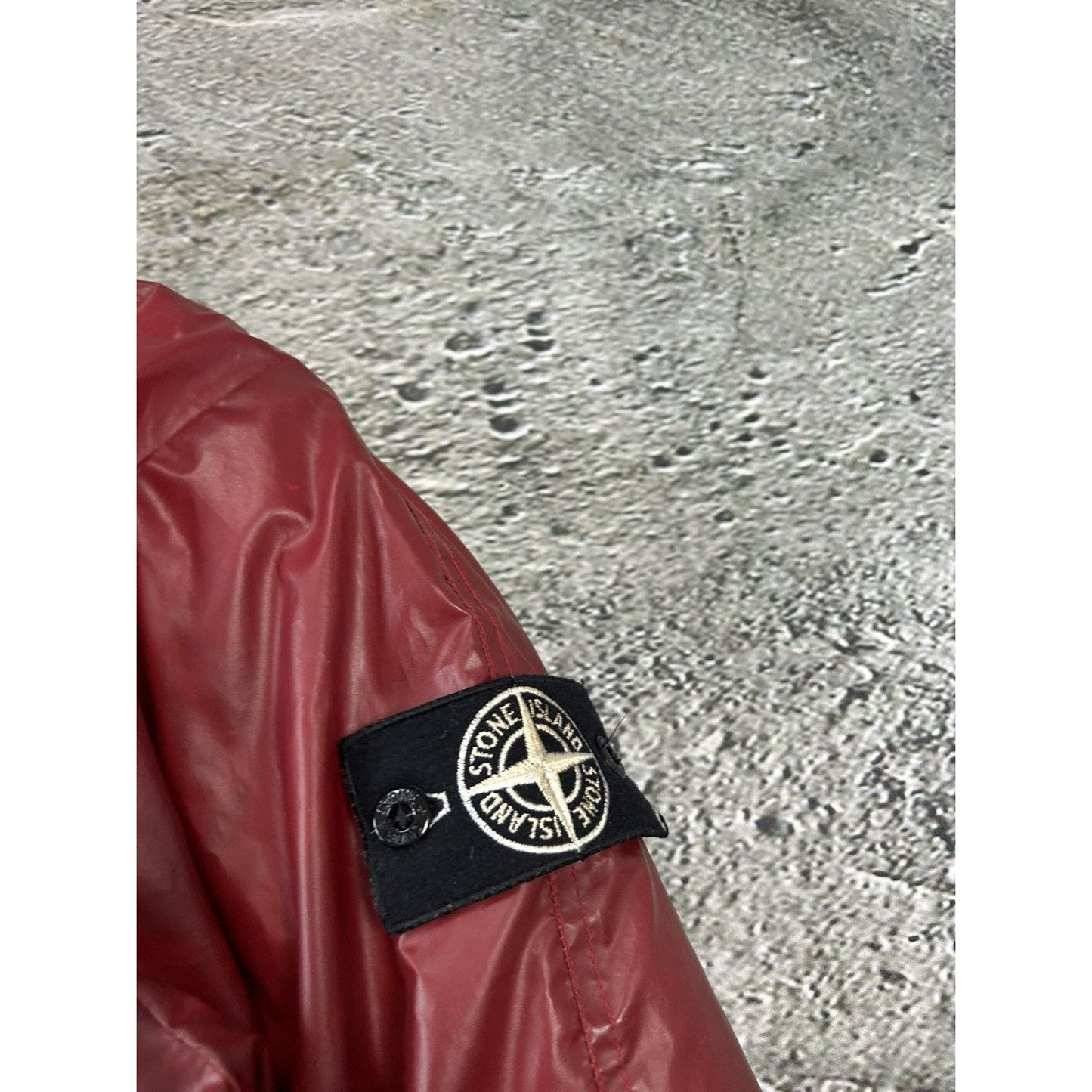 Stone Island Ice Jacket A/W 2010 red vintage down puffer
