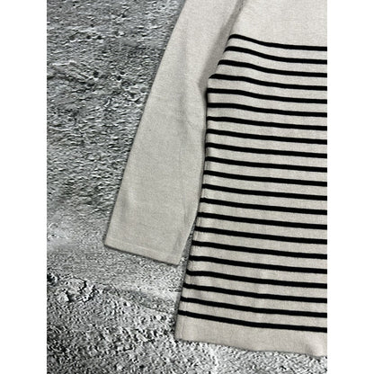 Weekend Max Mara sweater striped beige black