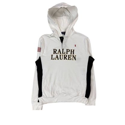 Chief Keef Polo Ralph Lauren hooded Longsleeve white