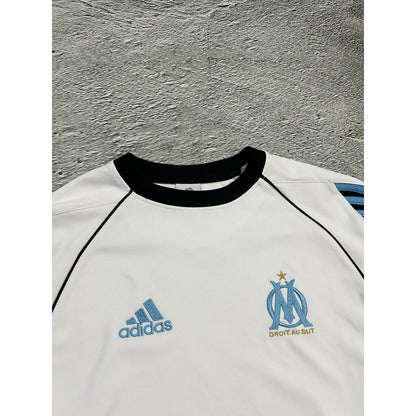 Olympique Marseille Adidas sweatshirt vintage white blue
