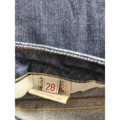 Evisu mini shorts flowers logo vintage jeans jorts sample