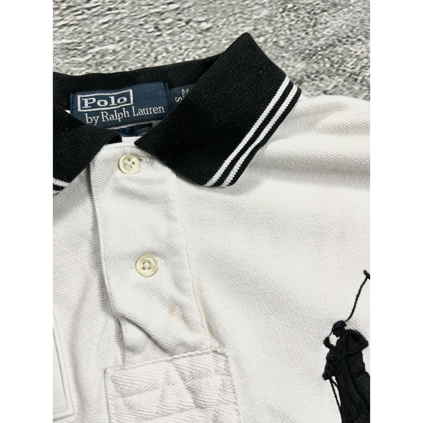 Chief Keef Polo Japan Ralph Lauren vintage white shirt