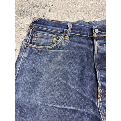 Evisu jeans daicock big logo red selvedge denim
