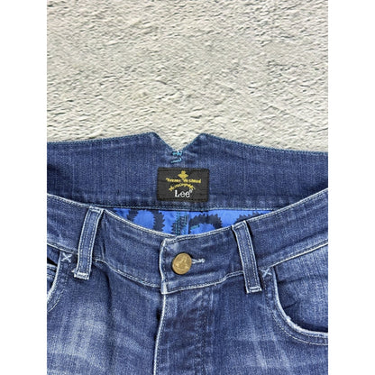 Vivienne Westwood x Lee jorts Denim Rock n' Roll Shorts