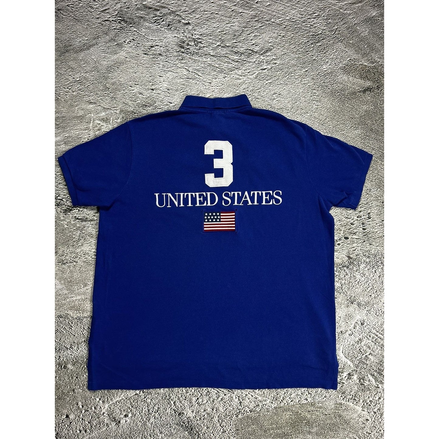 Chief Keef Polo Ralph Lauren USA vintage shirt blue