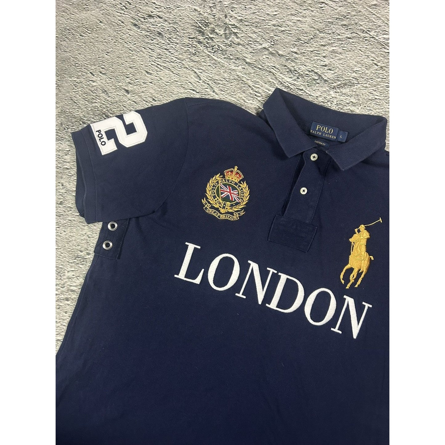 Chief Keef Polo Ralph Lauren London Polo T-shirt navy