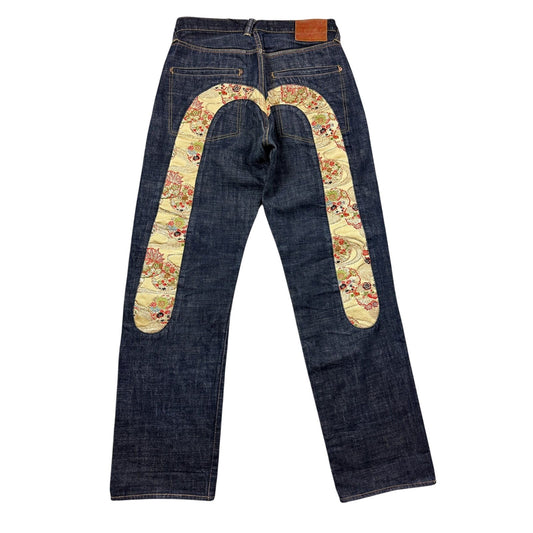 Evisu Japan Golden vintage selvedge daicock jeans big logo