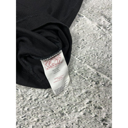 Evisu t-shirt vintage big logo seagull black white