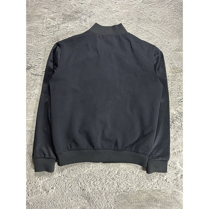 Han Kjobenhavn nylon bomber jacket black