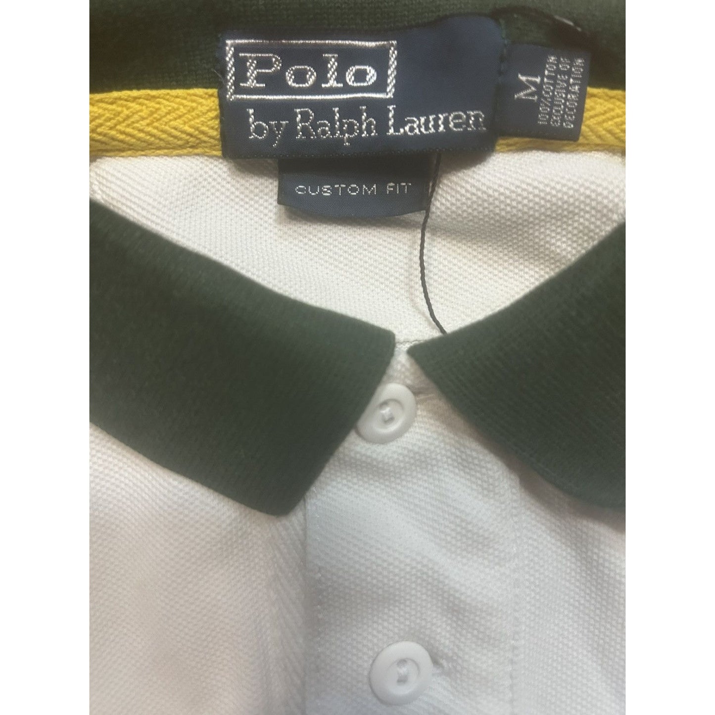 Chief Keef Polo Ralph Lauren vintage white big pony green