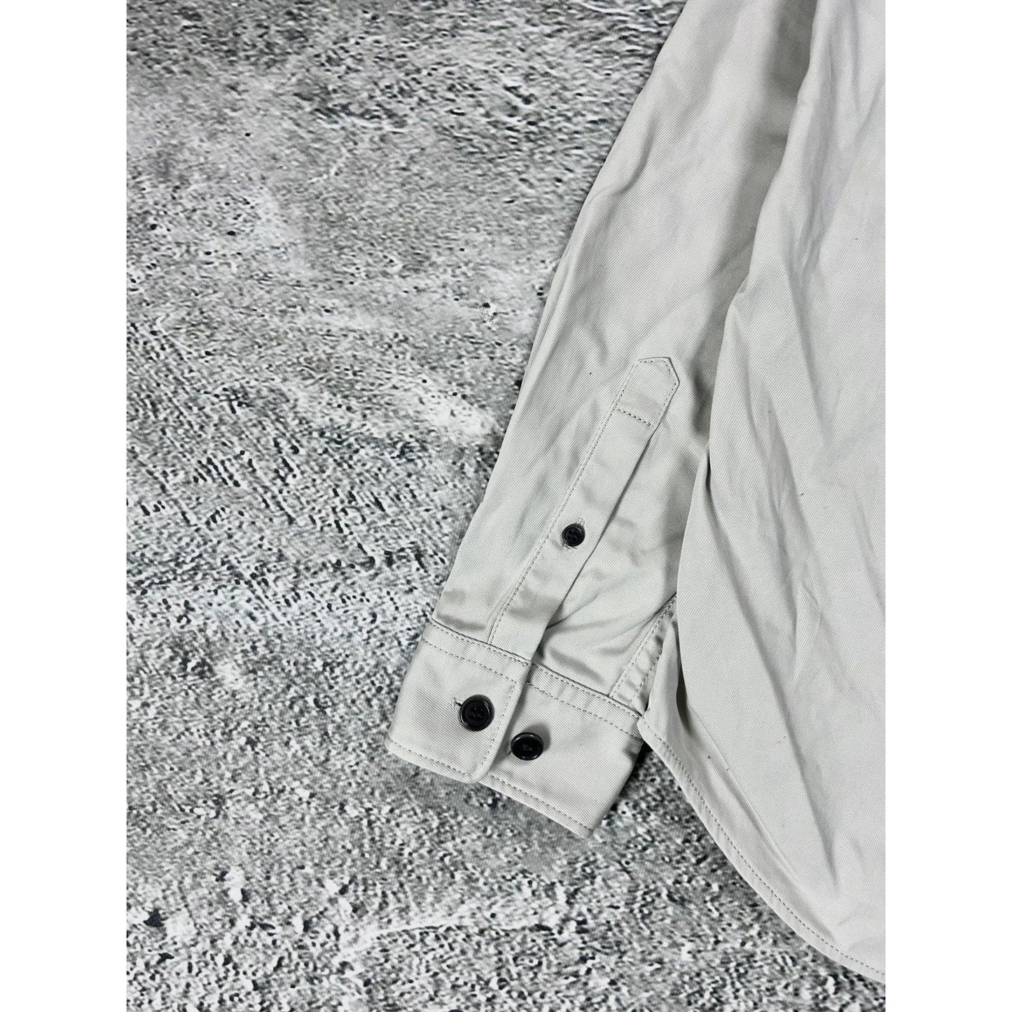 Arket thick shirt beige