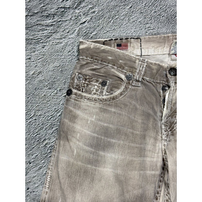 True Religion jeans vintage pants beige Geno super T