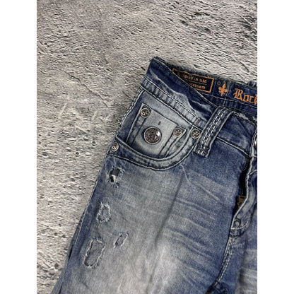 Rock Revival vintage blue jeans Y2K flared ZED