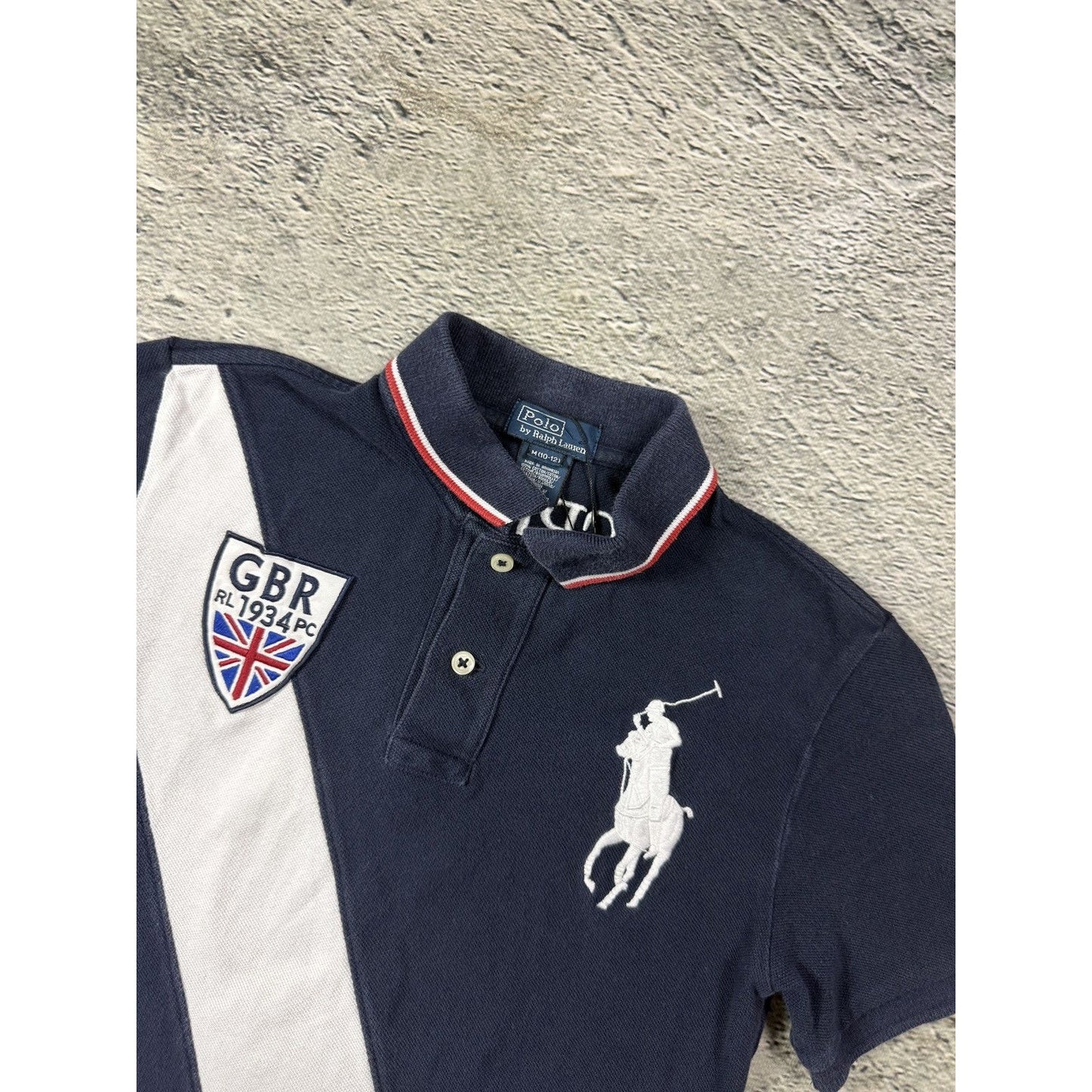 Chief Keef Polo Ralph Lauren Great Britain T-shirt flag