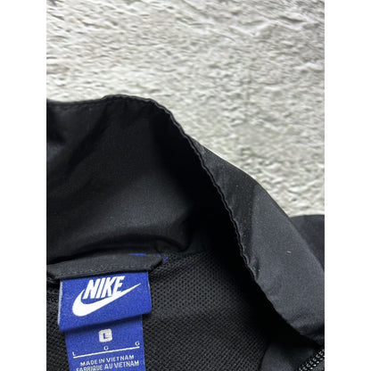 Nike vintage black track suit nylon pants jacket Y2K