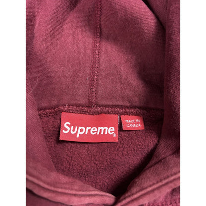 Supreme hoodie Veni Vidi Vici FW16 collage crown embroidery