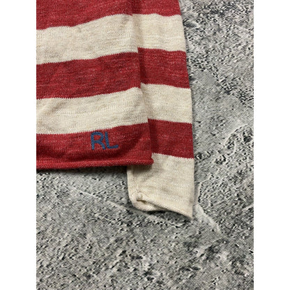 Polo Ralph Lauren union jack american flag USA knit sweater