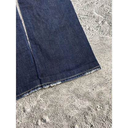 True Religion vintage blue jeans Rainbow Ricky thick stitch