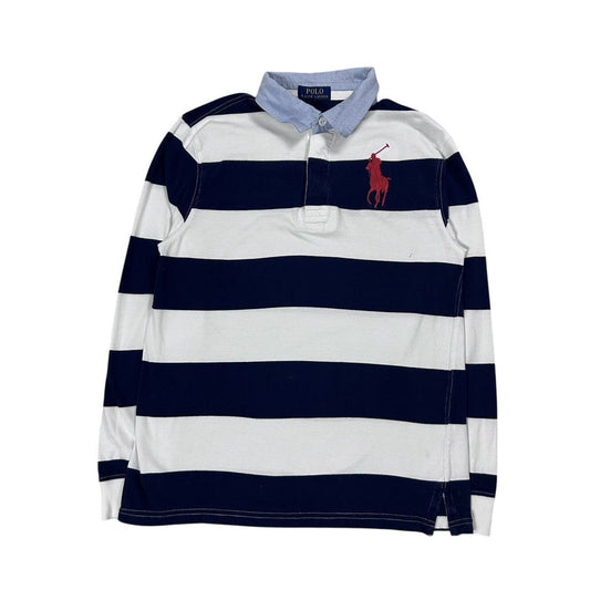 Chief Keef Polo Ralph Lauren striped longsleeve big pony