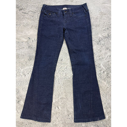 True Religion flared Joey jeans vintage navy black