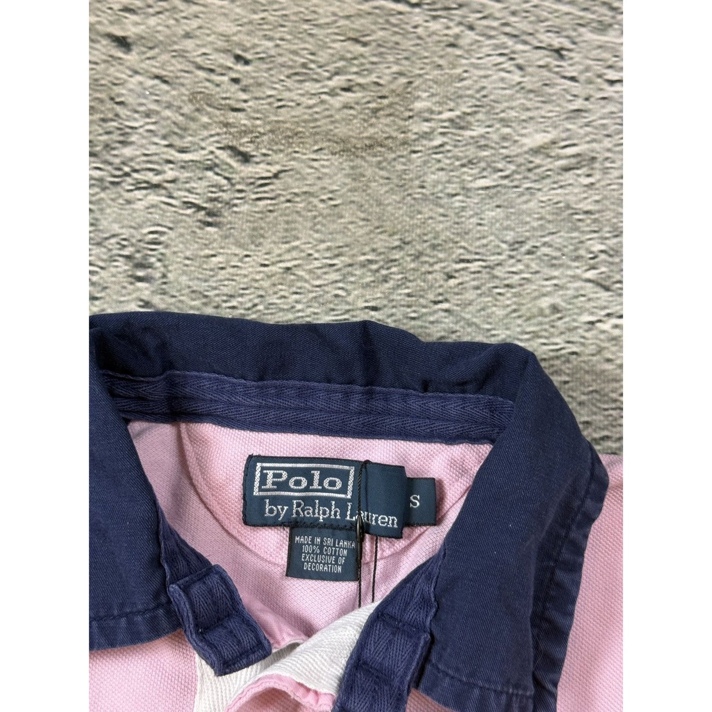 Chief Keef Polo Ralph Lauren T-shirt vintage pink navy