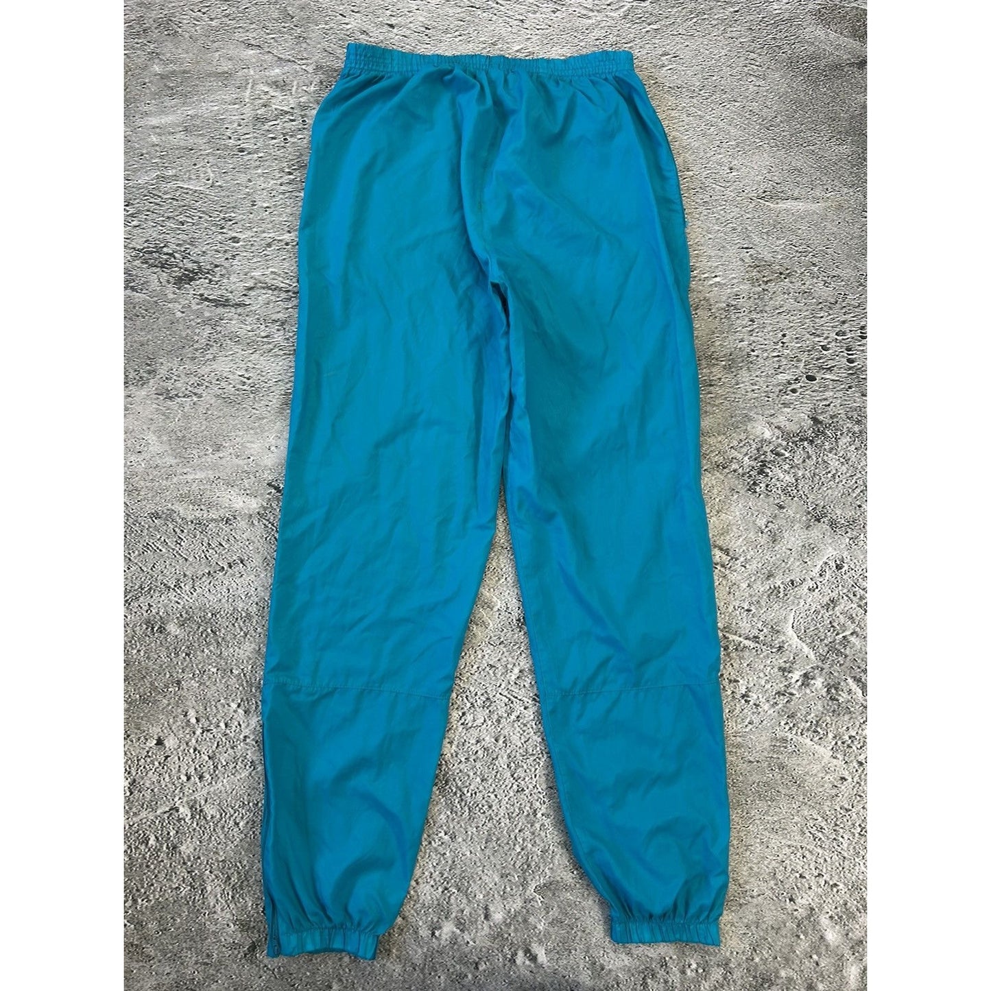 80s Nike vintage blue track pants small logo turquoise