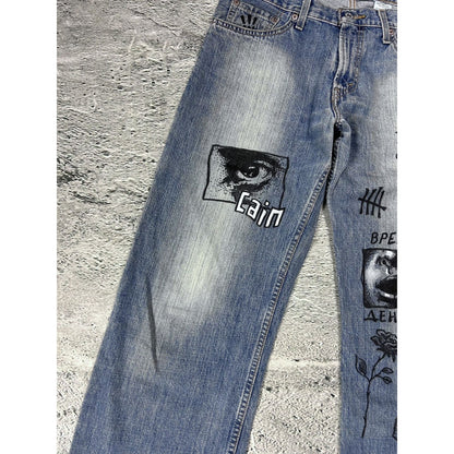 Levis jeans 529 Denim pants Jeans custom made baggy